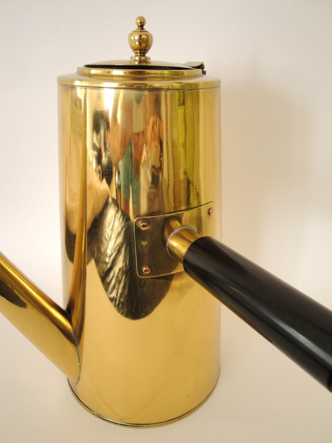 Vintage Brass Coffee Pot