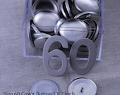 Size 60 Cover Buttons - Set of 50