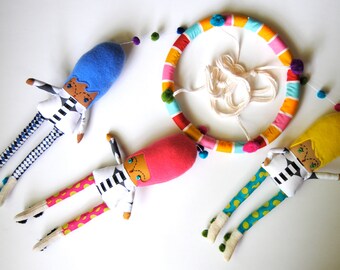 Baby Mobile --- Mod Girls