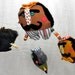 Baby Mobile --- A Mustachioed Mobile of Dapper Men for Babies ---Made to Order