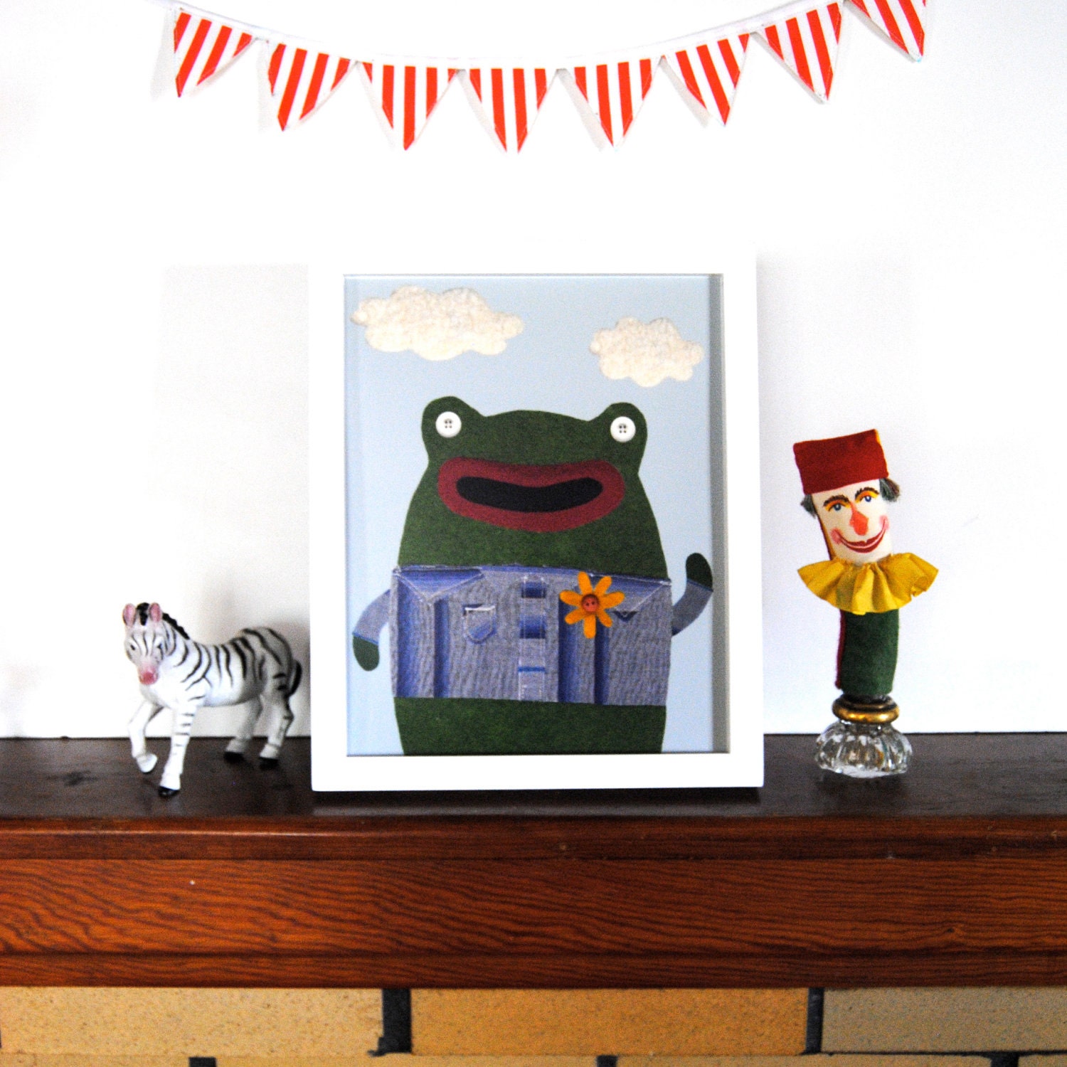 A Delighted Frog