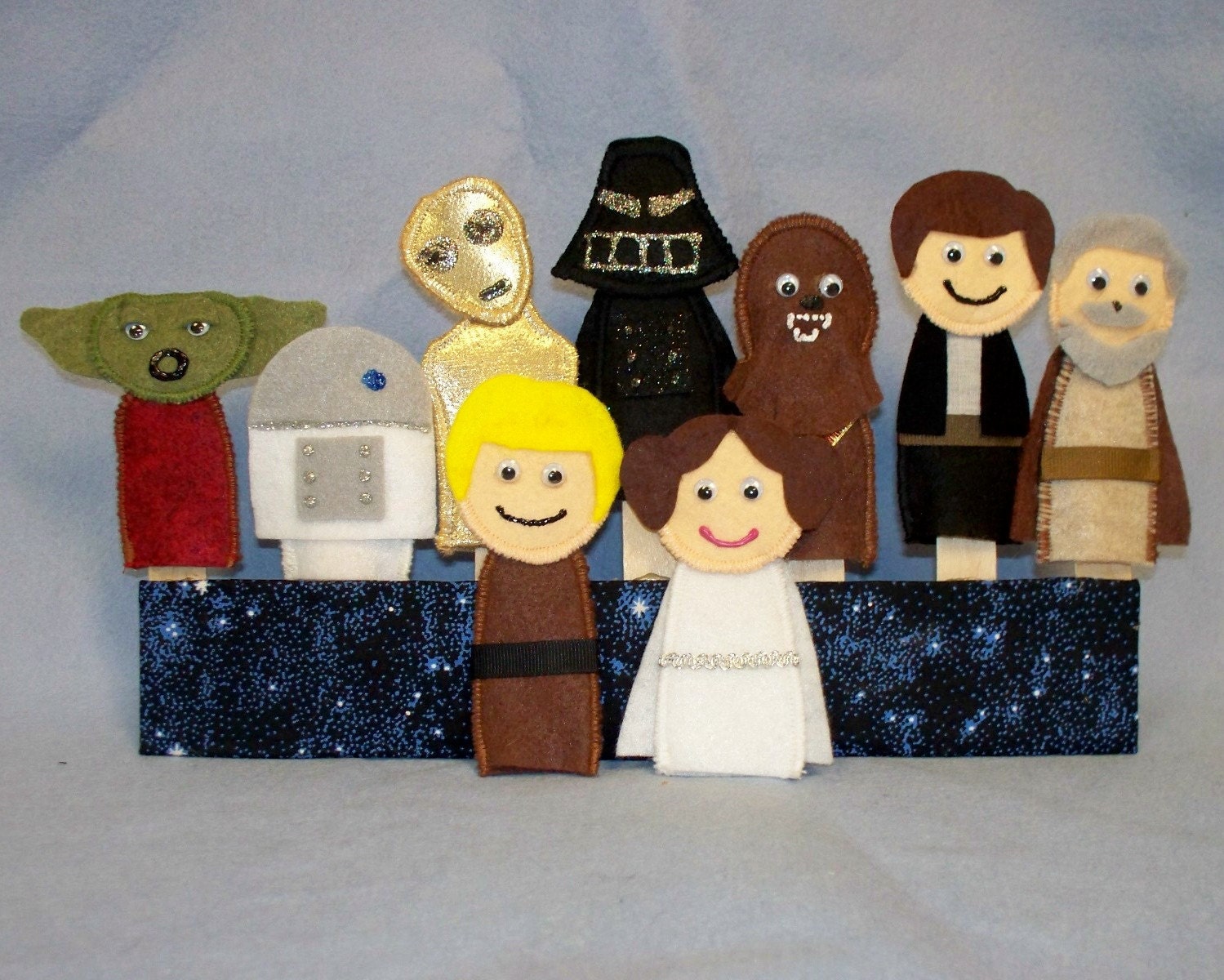 Star Wars Inspired Felt Finger Puppets