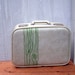 green tree suitcase