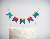 Paper Flag Cake Bunting