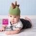 Dinosaur Earflap Beanie - Any Size - Any Color Combo