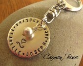 Custom Sterling Key Chain by Carmen Bowe