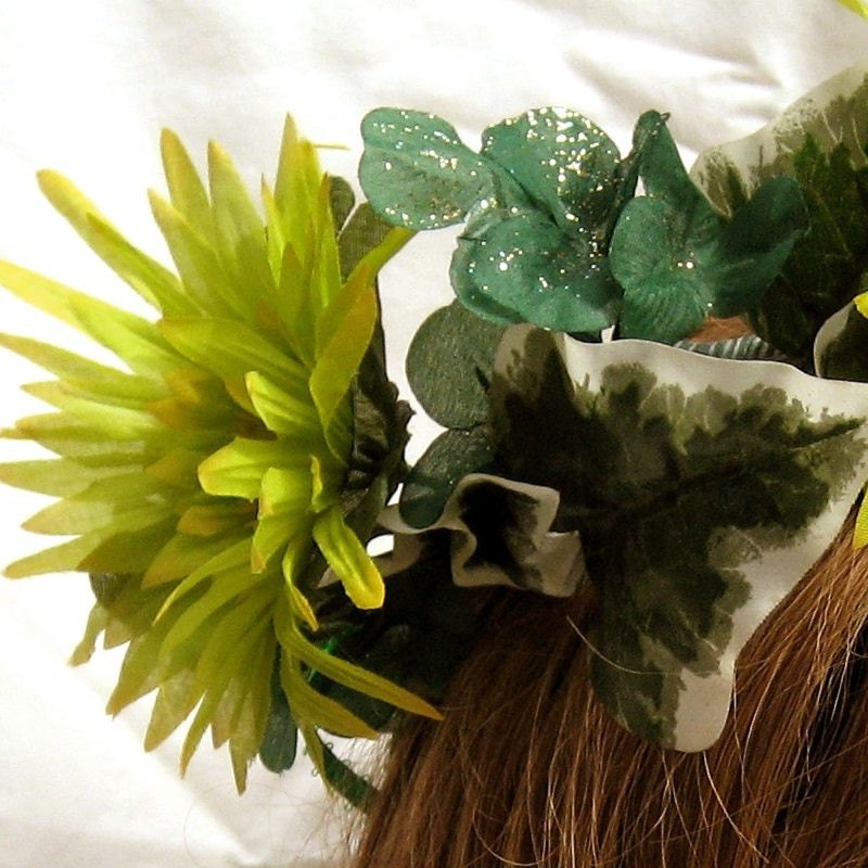 Fairy Crown Shamrock and Daisy