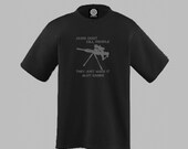 Guns T Shirt - Guns don't kill people, they just make it a lot easier.