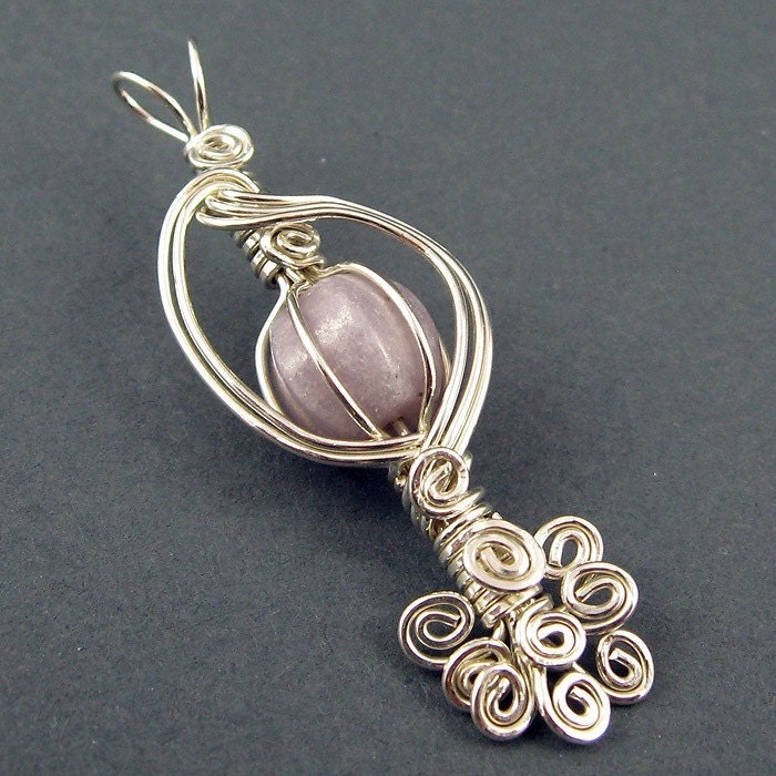 The Caged Bird's Song - Wire Pendant Tutorial