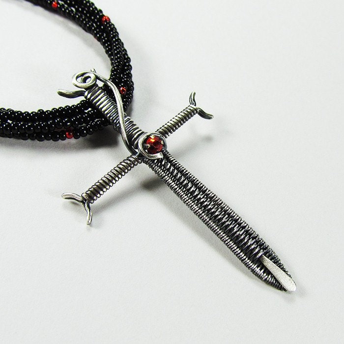 Sword Pendant - Wirework Tutorial