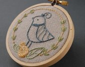 Embroidery Patterns, FESTIVE FLOCK Holiday hand embroidery patterns