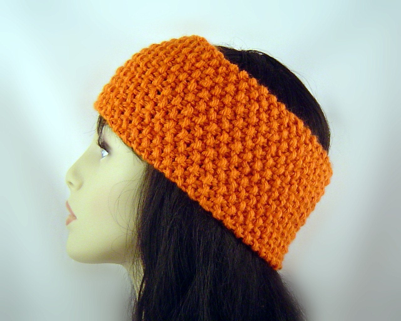 Hand Knit Ear Warmer Headband in Wool Custom