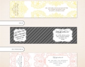 Wrap Around Address Label, Printable Address Label, DIY Mailing Label