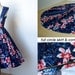 vintage 1950's dress ...classic KAMEHAMEHA blue hawaiian print convertible halter full circle skirt pin-up dress