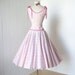 vintage 1950's dress ...fabulous red and pink STRAWBERRY novelty print cotton full circle skirt pin-up sun party dress