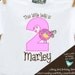 personalized birthday shirt - whimsy bird girl first birthday tshirt