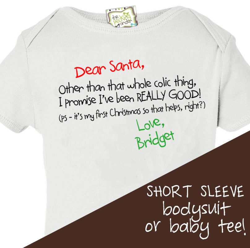 babys first christmas funny onesie for baby boy or girl perfect funny onesie