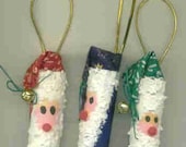 ShotGun Shell Santa Ornament HandMade HandCrafted Christmas Original Decoration UpCycled ReCycled
