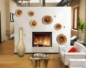 Natural Wood Slice Wall Decor from Fallen Tree-Small
