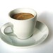 Espresso Shot SOY CANDLE - Coffee Cup with Saucer - Hazelnut Latte Scented