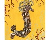 Queen of the Coral Forest - print
