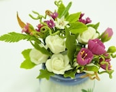 Miniature Polymer Clay Flowers Supplies 16.5 USD now 13.25 USD