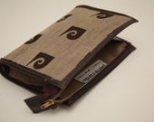 80s Pierre Cardin BROWN Monogram Cosmetics Bag Pouch
