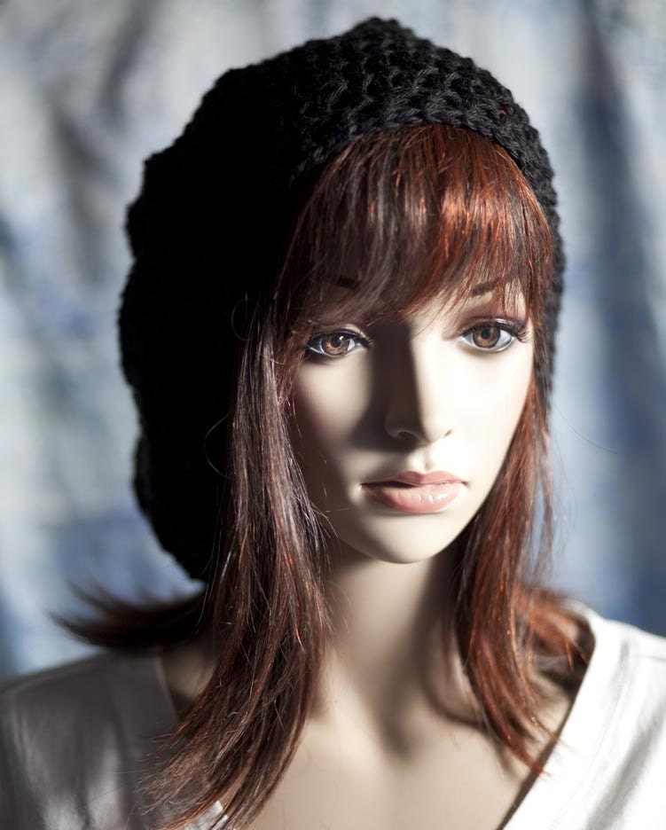 Slouchy Hat in Black