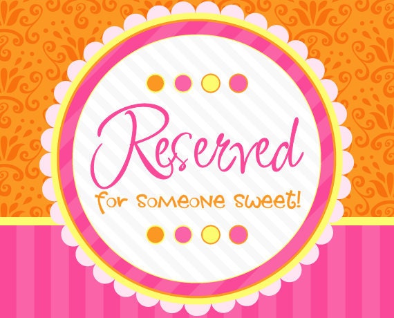 Reserved Listing