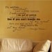 28x16 Marilyn Monroe Selfish Impatient mistakes Worst Best Vinyl Decor Wall Lettering Words Quotes Decals Art Custom Willow Creek Signs