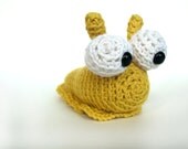 Amigurumi Crochet PATTERN: Slug -pdf-