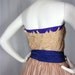 Vintage 50s Belle of the Ball Dress, Sz S