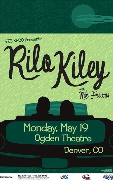 Rilo Kiley Concert Poster