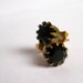 Vintage Black Post Earrings