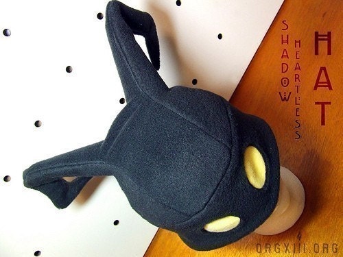 Kingdom Hearts Heartless Hat - Shadow style