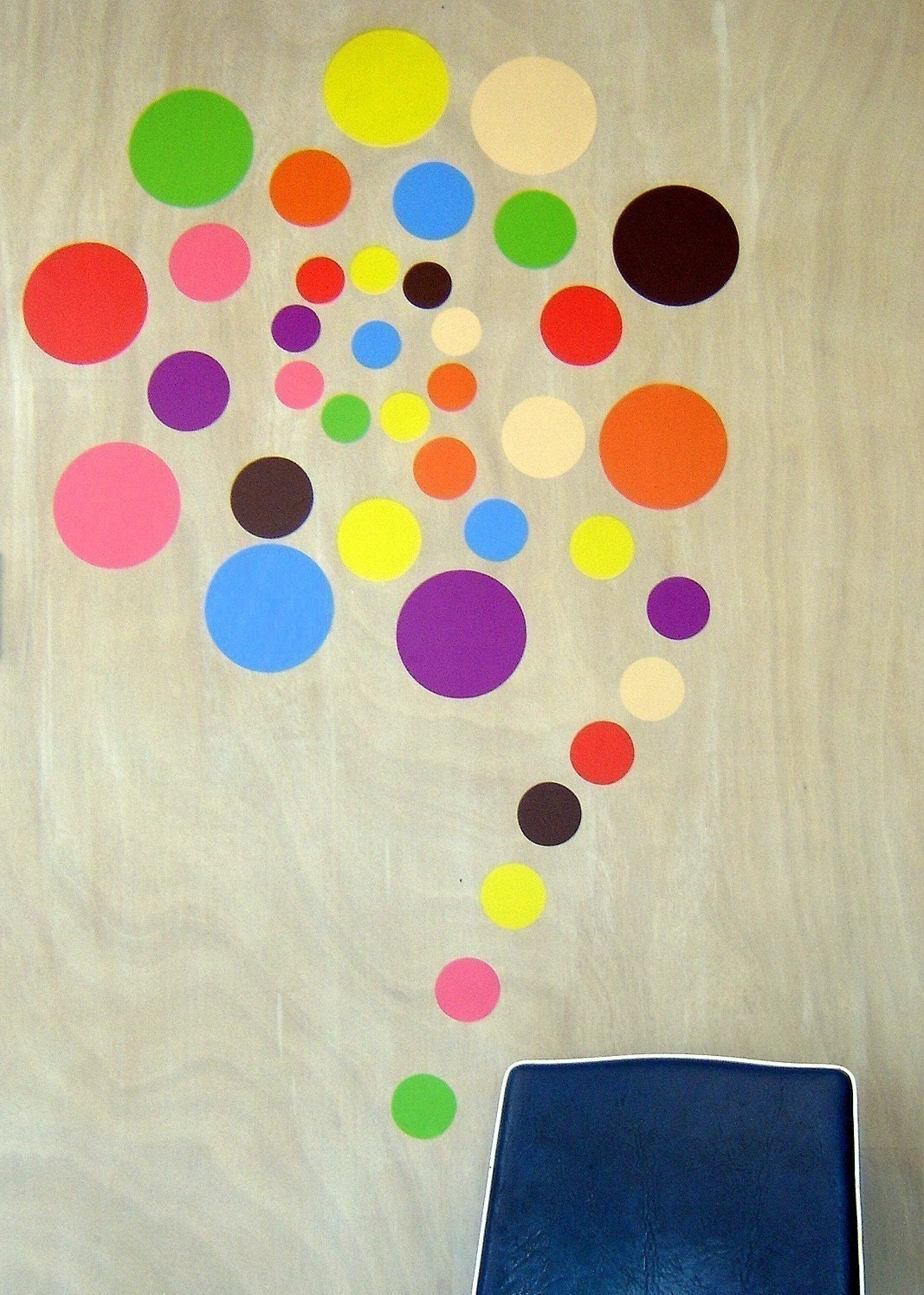 Hundreds and Thousands - Wall stickers fabric reusable decals
