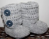 Instant download - Baby Booties Crochet PATTERN (pdf file) - Baby Ankle Boots