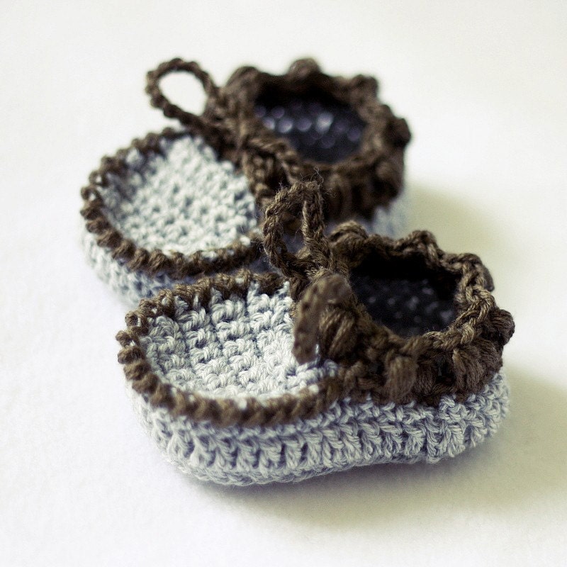 Instant download - Baby Booties Crochet PATTERN (pdf file) - Everyday Baby Moccasins