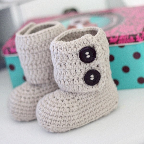 Instant download - Crochet PATTERN (pdf file) - Toddler Ankle Boots