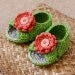 Instant download  - Crochet PATTERN (pdf file) - Cross Strap Baby Sandals