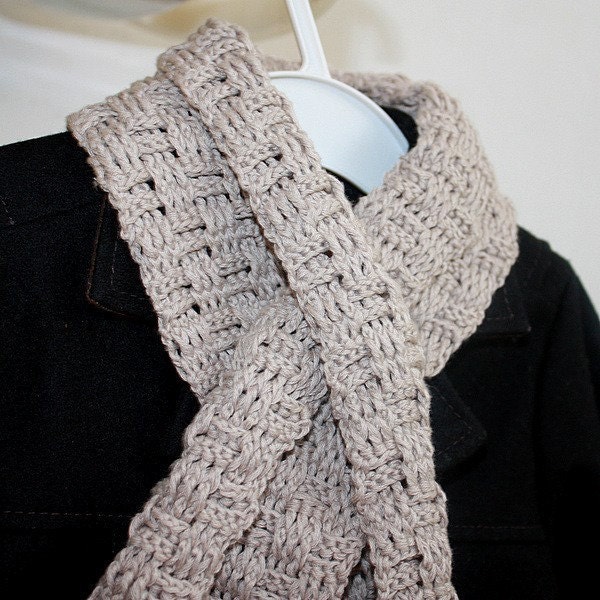 Instant download - Crochet PATTERN (pdf file) - Baby Boy scarf