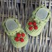 Instant download - Crochet PATTERN baby booties (pdf file) - Baby Berry Booties
