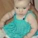 Instant download - Crochet PATTERN (pdf file) - Halter Top (for baby and toddler)