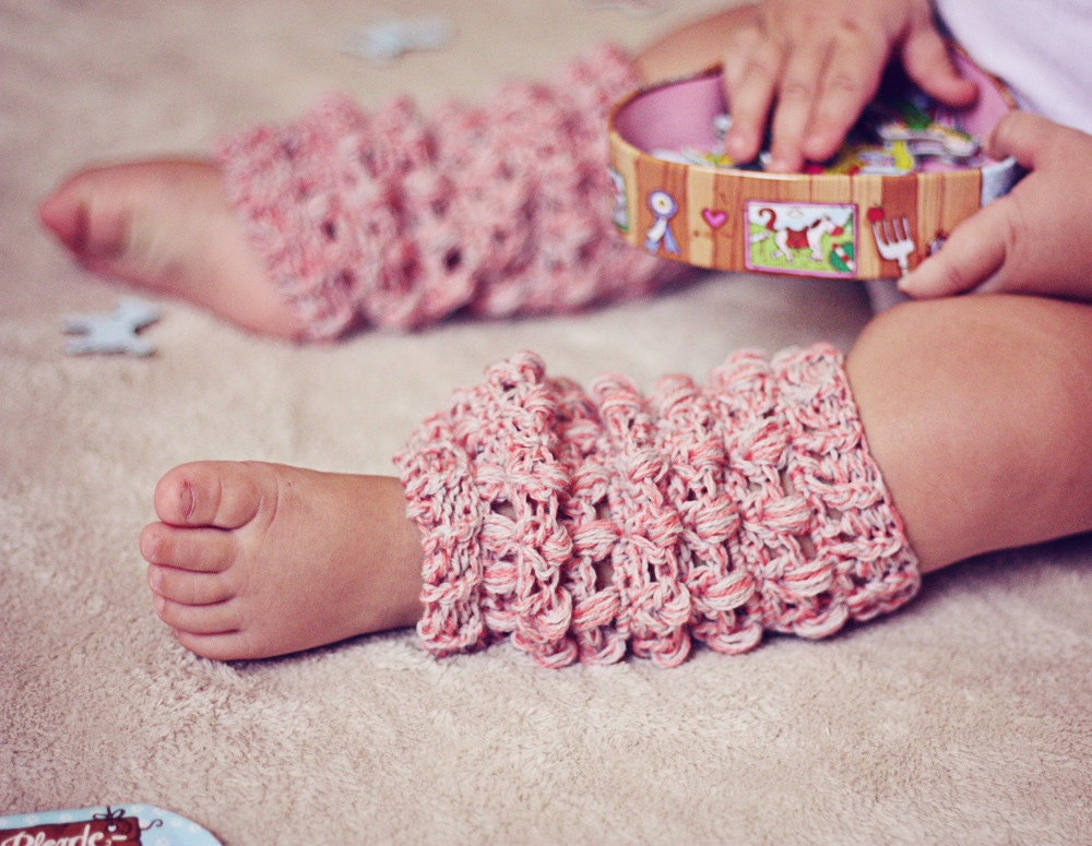 Instant download - Crochet PATTERN (pdf file) - Cashwool Leg Warmers (sizes baby to adult)