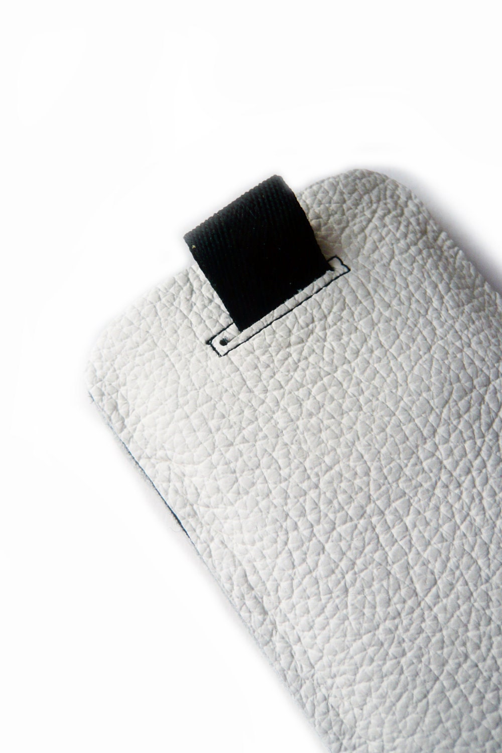 Iphone sleeve rabbit white leather case