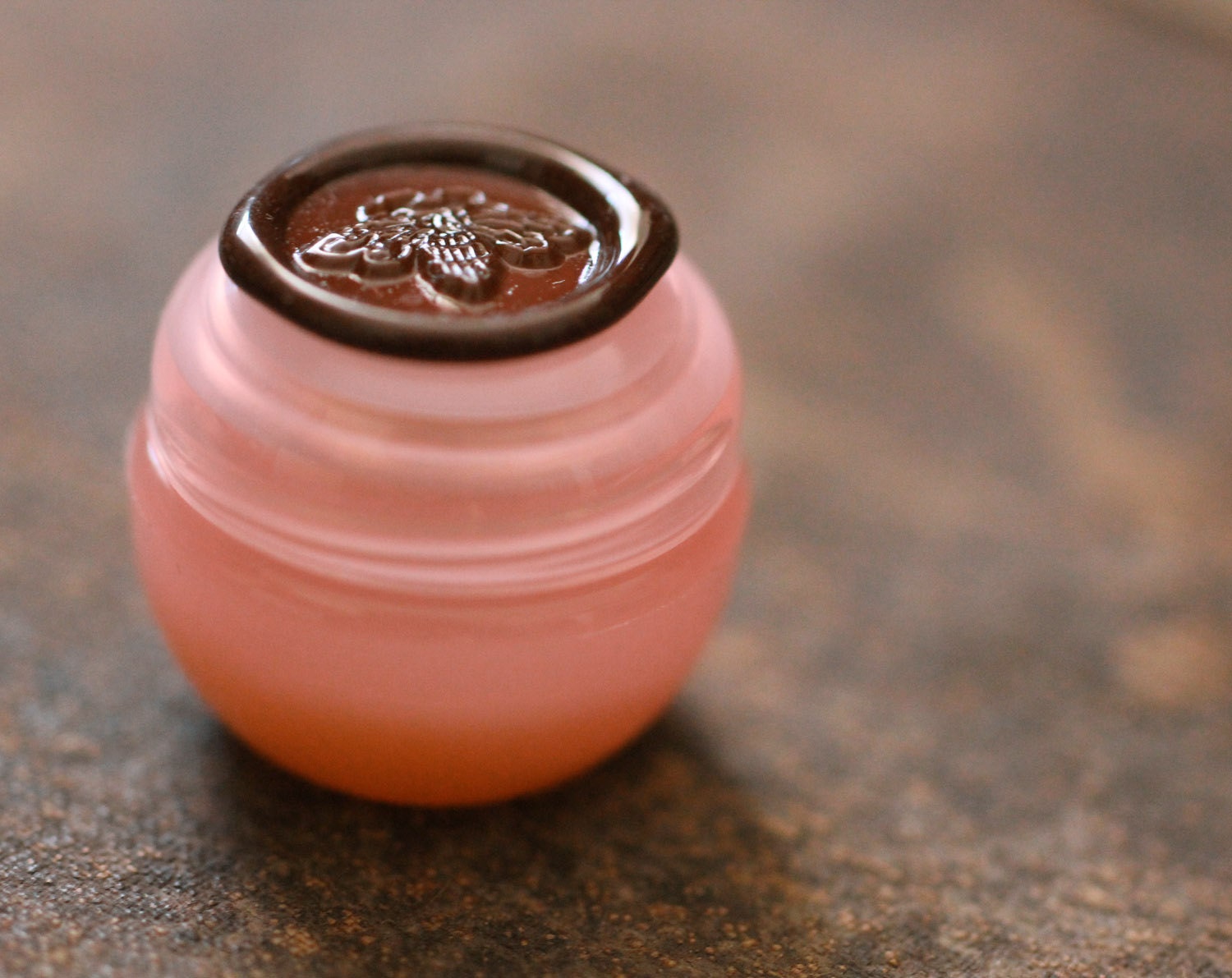 Vanilla Bean Natural Solid Perfume , sample of Blanc, figure 10 - Handmade like Artisan chocolate, vanilla bean infused with sweet wood.