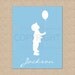 RESERVED for Manuela - Personalized Silhouette Print - My Name, in script, NOTES: two 11x14 prints