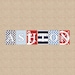Wall Letters DIY FILE, Nautical Collection // Personalized name prints- custom match colors to your nursery, 5x7 - You Print