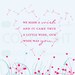 Dandelion Wishes, "We made a wish..." 3 Print Set, Custom match colors to your nursery/room, a PaperRamma Exclusive Quote, 8x10