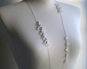 Asymmetrical Moonstone Necklace